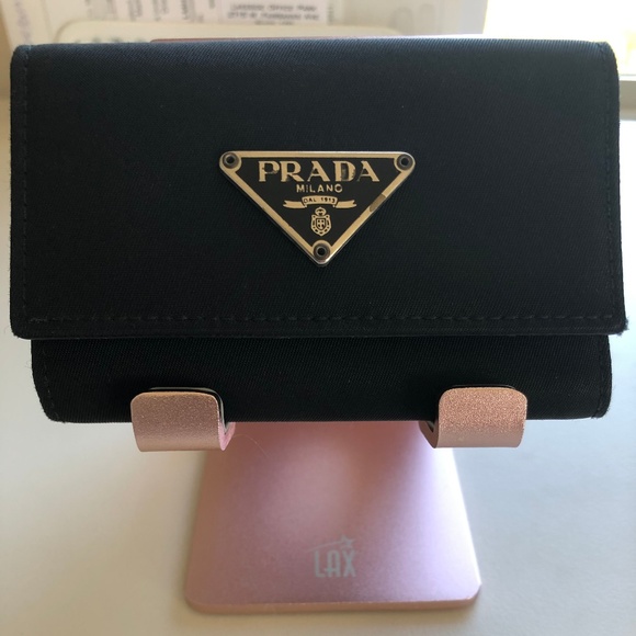 prada key card holder